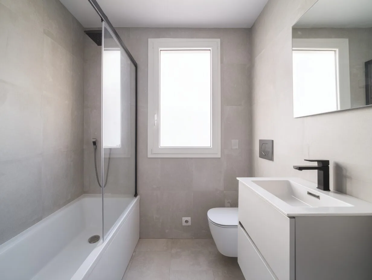 Después: Reforma de baño en Mataró