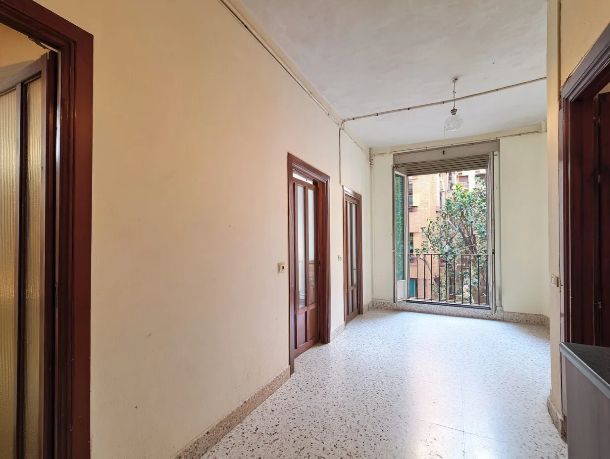 Antes: Reforma integral piso Mataró